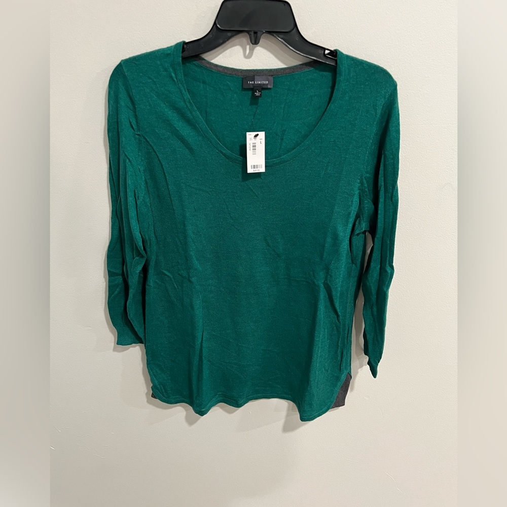 NWT The Limited Scoop Neck Sweater Top